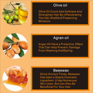 Cera y Gel para Peinar el Cabello OEM/ODM, Fijación Fuerte, a Base de Hierbas, Sin Alcohol, Pomada Profesional para Peinado Mate para Hombres, MOQ - Product Image 3