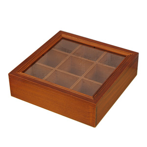 Boîte de rangement pour bijoux en bois avec couvercle en acrylique, design Secret La Vie Rurale Paris 1982, pour l'organisation du bureau - Product Image 5