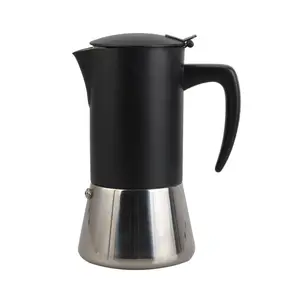 Coffee Maker Pot Milano Stovetop Espresso Maker Moka Pot 3 Espresso Cup - 5 Oz White - Cuban Coffee Maker Stove Top Coffee Maker Moka Italian