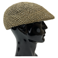 Chapeau Fedora Panama en paille de haute qualité, respirant, naturel, écologique, pour la plage, les voyages d'été, décontracté, unisexe