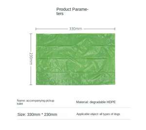 Bolsas de Plástico para Excremento de Perro al por Mayor con Dispensador Ecológico para Dueños de Mascotas Conscientes del Medio Ambiente - Product Image 2