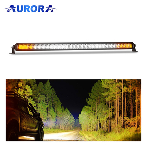 Aurora Newest Ip68 Emark Led Light Bar Pour Voitures Off-road blanc et ambre couleur <span class=keywords><strong>4x4</strong></span> Led Light Bar - Product Image 3