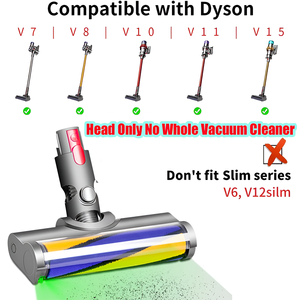 <span class=keywords><strong>Brosse</strong></span> de sol pour aspirateur longue durée d'utilisation <span class=keywords><strong>brosse</strong></span> d'aspirateur électrique pour Dysons V7 V8 V10 V11 tête de <span class=keywords><strong>brosse</strong></span> de sol pour tapis - Product Image 2