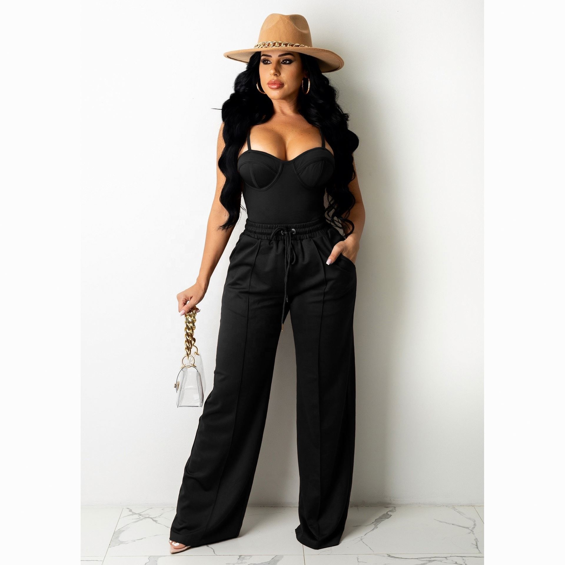 Two Piece Set for Women European and American New Temperament Casual Outfit · image 5