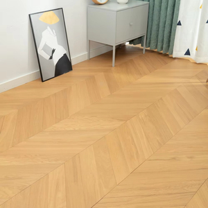 Vente en gros de <span class=keywords><strong>parquet</strong></span> moderne en chêne de couleur chevron et chevron <span class=keywords><strong>Parquet</strong></span> intérieur en bois dur brossé Technics - Product Image 4
