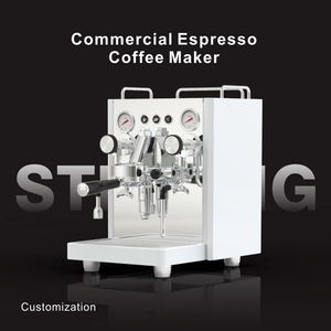 Custom Cafetera OEM Espresso Italiana Automatic Rotary Vane Pump Expresso Coffee Makers Commercial Coffee Brew Machine - Product Image 2