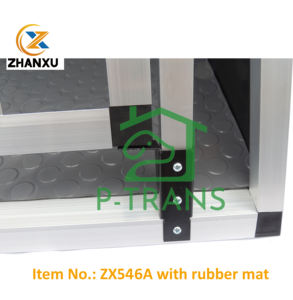 Popüler tek kapı alüminyum taşıma köpek kafesi ZX546A - Product Image 6
