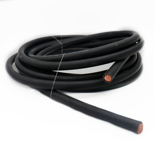 Soudage de câble en cuivre <span class=keywords><strong>OFC</strong></span> 4mm2 10mm2 16mm2 25mm2 Câble d'alimentation en caoutchouc de classe K Câble de soudage - Product Image 5