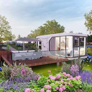 Petite Maison Capsule Marine E5 10ft 80m2 Nouveau Modèle de Conception E5 E40 Deux Histoires Space Capsule House Solar - Product Image 2