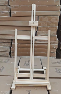 Caballete de Pino Sólido, Pulido y Liso, Ideal para Estudiantes de Pintura, Compra al por Mayor de Caballetes de Pino para Estudios de Arte - Product Image 2
