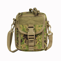 Riñonera de nailon de alta calidad para exteriores, bolsa de hombro con eslinga táctica deportiva impermeable de emergencia Molle, tamaño Universal