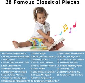 Descubre la Orquesta: 28 Sonidos de Instrumentos y Piezas Clásicas en Libros Musicales para Niños Pequeños - Product Image 3