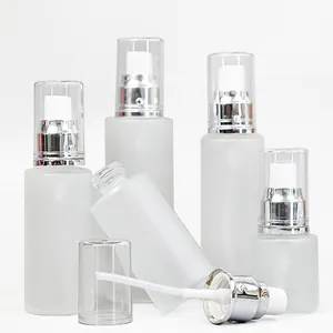 Factory Empty Cosmetic Facial Foaming Bottle 150ml 200ml Luxury Dispensing Bottle Refillable Foam Pump Bottle