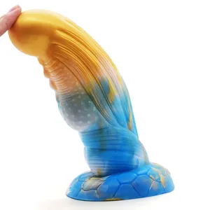 Brinquedo anal grosso realista, brinquedo feminino adulto, dildo enorme com textura anal, YOCY-226