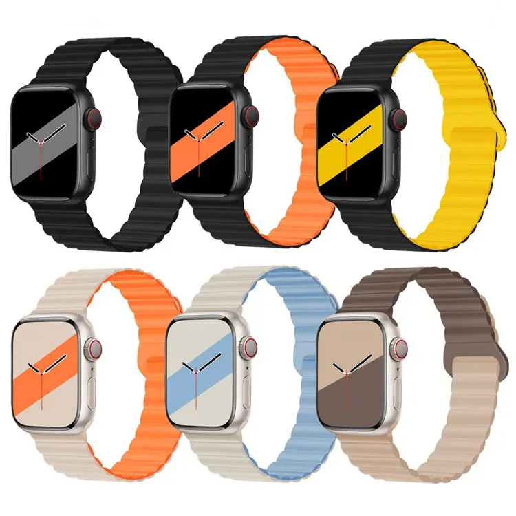 Smart Watch Wristband Quick Release Ultra Strap Sport Silicone Watch Band for Apple iWatch 38mm 40mm 41mm 42mm 44mm 45mm 49mm