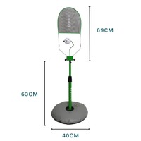 Entraîneur de pickleball portable pour débutants, rebondisseur d'entraînement individuel pour pickleball, machine d'entraînement de rotation et de frappe pour pickleball