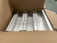 Accessoires solaires en gros : Kit de rails miniatures en aluminium pour montage sur toit métallique