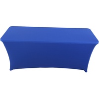 Groothandel Wimperbed Gepersonaliseerde Op maat gemaakte hoes Wimpermerklogo Groen Blauw Rood Tafelhoes voor Wimperverlenging Handelsbeurs Evenement