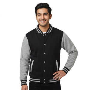 Blouson de baseball personnalisé pour hommes polaire haute qualité College Letterman veste pour hommes Vintage College Baseballjacket pour hommes - Product Image 1