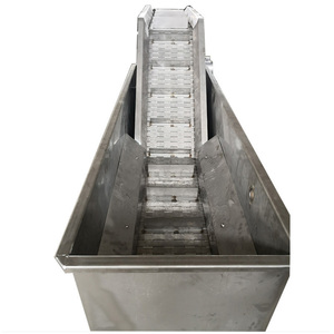 1m 2m 3m Hellende stalen bandtransportbandmachine voor voedselverwerking - Product Image 1