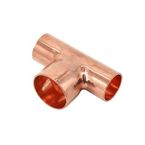 OEM <span class=keywords><strong>3</strong></span> 웨이 구리 티 동일 TP2 배관 냉동 및 HVAC 시스템을 위한 매끄러운 표면 파이프 피팅 - Product Image 2