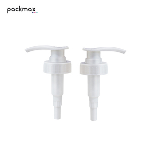 Double-layer flat nozzle, built-in threaded, 32-tooth PP plastic lotion <b>pump</b> head for conditioner, <b>shampoo</b> & shower gel - Product Image 1