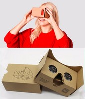 Casque de réalité virtuelle en carton personnalisé pour smartphone, lunettes 3D VR