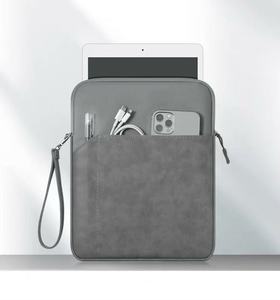 Funda de poliéster para tablet con correa de mano, múltiples bolsillos, estuche portátil, bolsa interior protectora para laptop, logotipo personalizado - Product Image 1