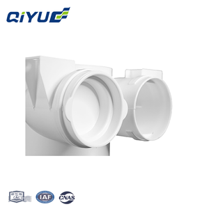 Connecteur double pour système de ventilation centralisée, type clip, double port, coupleur PP, double tête, 125-75*2 mm - Product Image 3