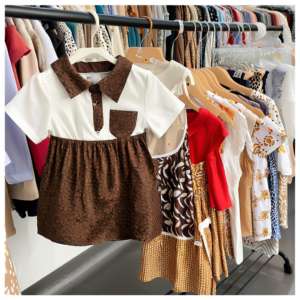 Ensemble Deux Pièces à Motifs Assortis, Vêtements pour Enfants Brevetés pour 0-12 Ans, Balles de Coton en Gros pour Garçons et Filles - Product Image 3