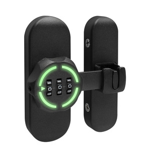 Loquet de porte à code Jin Aoding en alliage de zinc, serrure à combinaison, design moderne et simple pour portes coulissantes intérieures et utilisation en salle de bain - Product Image 1