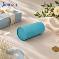 Tube en papier kraft personnalisé imprimé pour cosmétiques, cylindre en carton biodégradable, emballage pour crème pour le visage, huile de parfum, tube en kraft