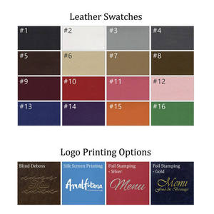 Cubierta de Menú de Hotel Iluminada de PU de Alta Calidad, Cubierta de Menú LED Recargable Personalizada, Libro de Menú de Restaurante A4 A5 - Product Image 6