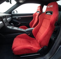 Sièges baquet de course Recaro de haute qualité en gros d'usine, sièges de course rouges de luxe Recaro pour modification