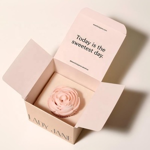 Cajas <span class=keywords><strong>de</strong></span> Embalaje Rígidas Personalizadas para Galletas, Pasteles, <span class=keywords><strong>Donuts</strong></span> y Postres, Caja <span class=keywords><strong>de</strong></span> Papel Reciclable para Llevar - Product Image 6