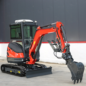 Mini Excavadora de 2.5 Toneladas con Motor EURO5, Excavadora Pequeña sobre Orugas para Uso Agrícola, Envío Gratis, Modelo W12PRO con Motor W12 - Product Image 3