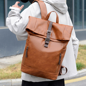 New Style Backpack for Men Large Capacity Commuting Casual Trendy Travel Backpack Lightweight <b>Computer</b> <b>Bag</b> College Student <b>Bag</b> - Product Image 2