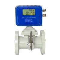Anti-corrosion Gas Turbine Flowmeter for Biogas Coal Gas Propane LPG Auto Temp Pressure Compensation Gas Flow Totalizer