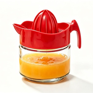 Wholesale Manual Multifunctional Soda-lime Glass Citrus <b>Juicer</b> Heavy Duty Die Cast Zinc Alloy Hand Squeezer for Lemon - Product Image 1