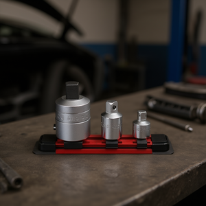 Jeu de douilles 3 pièces métriques avec cliquet et rallonge pour réparation automobile - Product Image 3