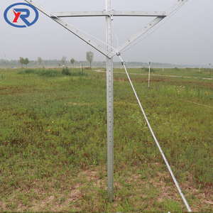Poteau métallique galvanisé en forme de V et en forme de Y pour système de treillis à pignon ouvert pour vignes de vigne et raisin de table - Product Image 2