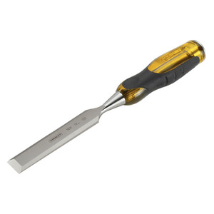 Ciseau à bois Stanley 22 mm avec manche en acier forgé et poignée ergonomique - Product Image 1