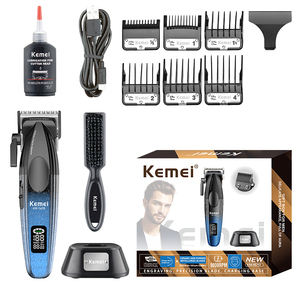<span class=keywords><strong>Tondeuse</strong></span> à cheveux KEMEI Km-1670 pour hommes, <span class=keywords><strong>tondeuse</strong></span> à cheveux professionnelle USB V003 rechargeable, équipement de salon de coiffure, <span class=keywords><strong>tondeuse</strong></span> électrique - Product Image 2