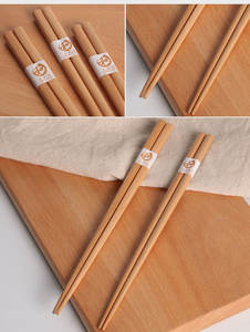 ตะเกียบไม้คุณภาพสูง ตะเกียบลายดอกบัวสี่เหลี่ยม ขายส่ง รับทำโลโก้ ตะเกียบไม้สำหรับใช้ใ<span class=keywords><strong>น</strong></span>ครัวเรือ<span class=keywords><strong>น</strong></span>และร้า<span class=keywords><strong>น</strong></span>อาหาร - Product Image 4