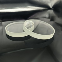 Hojas de vidrio templado térmico Circular Pyrex redondo personalizado de alta calidad vidrio de observación de vidrio de ventana