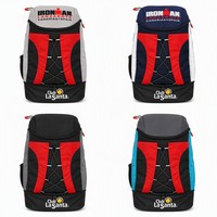 Maßgefertigter IRONMAN Lanzarote Transition Rucksack mit Separatem Schuhfach, Seitenfach & Verstellbarem Gummiband für Veranstaltungen OEM
