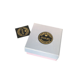 Nouveau Style Vente Chaude Hank You Autocollants Personnalisés Soutenant Ma Petite Entreprise Merci Autocollants Ronds - Product Image 4