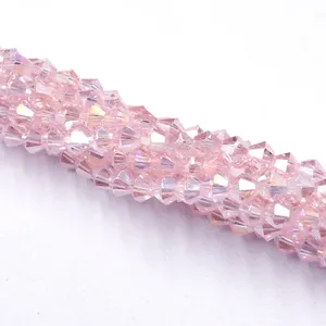 حبات كريستالية جديدة بألوان كريستالية كبيرة بمواجهة كتلة Bicone 4 حبات كريستال للزينة - Product Image 5