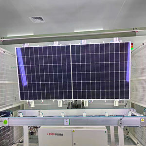 แผงโซลาร์เซลล์แบบโมโนคริสตัลไลน์ขนาด 183 มม. กำลังไฟ 600w 585w 580w แบบสองหน้า (Bifacial) ครึ่งเซลล์ (Half Cut Cell) พร้อมการรับประกัน 30 ปี สำหรับใช้งานในอุตสาหกรรม มีสินค้าในสต็อก - Product Image 3