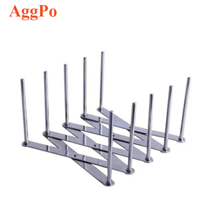 Organizzatori pieghevoli per coperchi per pentole, portapiatti per riporre articoli per la casa, vaschetta per dispensa e supporto per Rack per coperchio per pentole - Product Image 1